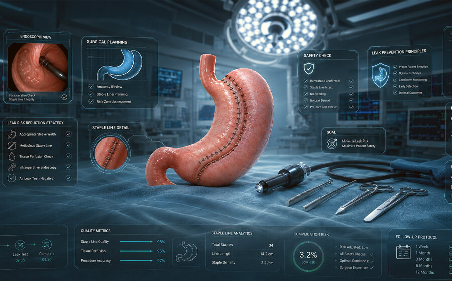 Safety and Leak Risk in Gastric Sleeve Surgery